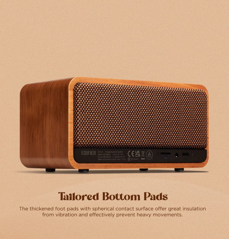 Edifier MP230 Bluetooth Portable Wooden Speaker Edifier Malaysia